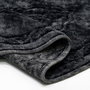 Mijölnir Juego de alfombrillas de baño de algodón, 2 piezas, Antracita